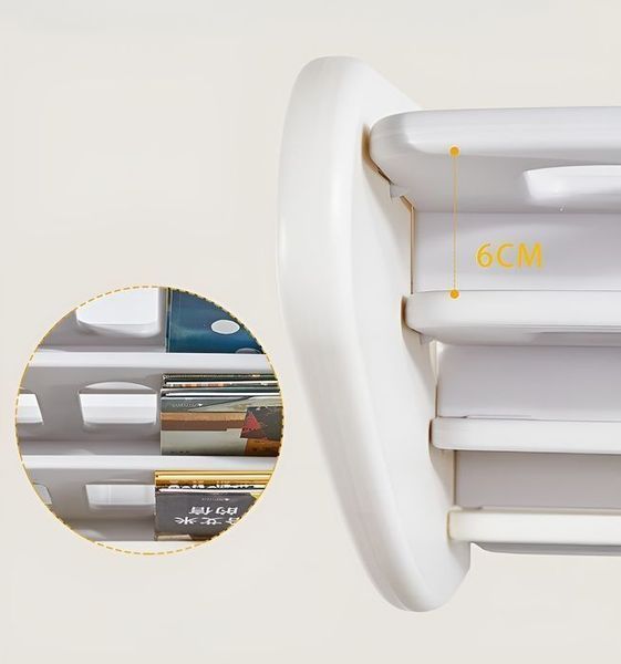Книжкова полиця з контейнерами Terrio &ldquo;Booky&rdquo; Сіра TM-955G фото