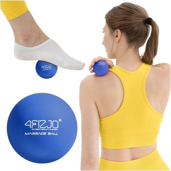 Масажний м'яч 4FIZJO Lacrosse Ball 6.25 см Blue (P-5907739314291) P-5907739314291 фото