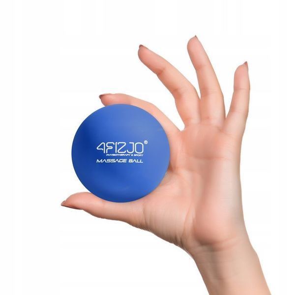 Масажний м'яч 4FIZJO Lacrosse Ball 6.25 см Blue (P-5907739314291) P-5907739314291 фото