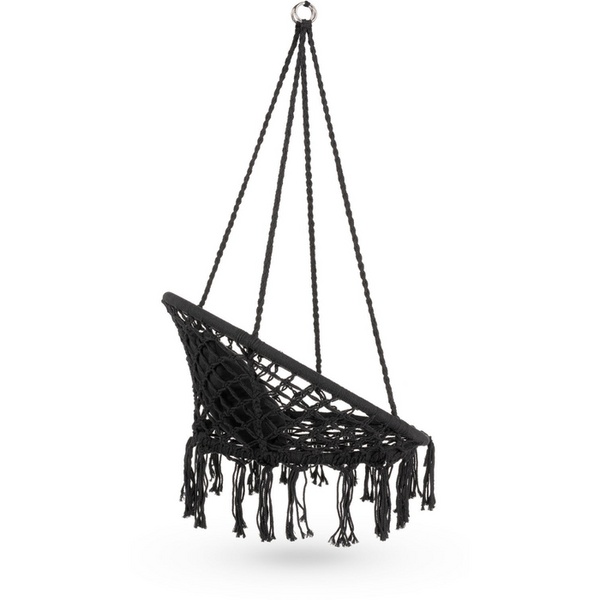 Садова гойдалка Boho Outtec XXL чорний 15143-1664 фото