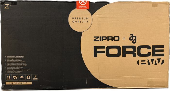 Орбітрек електромагнітний Zipro Force чорний 5902659841735 фото