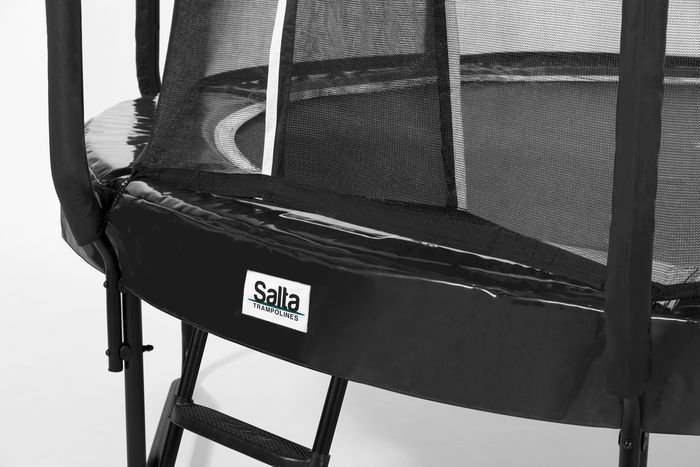 Батут Salta First Class 427 см з захисною сіткою Black 17584-09 фото