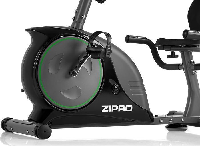 Велотренажер горизонтальний магнітний Zipro Easy чорно-сірий 5905669153867 фото