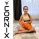 Масажний ролик Cornix EVA+ 60 x 15 см (валик, роллер) XR-0307 Orange 143210-2692 фото 5