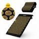 Килимок акупунктурний з подушкою 4FIZJO Ergo Mat Аплікатор Кузнєцова Black/Gold (P-5907739313881) 154227-2692 фото 6