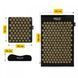 Килимок акупунктурний з подушкою 4FIZJO Ergo Mat Аплікатор Кузнєцова Black/Gold (P-5907739313881) 154227-2692 фото 9