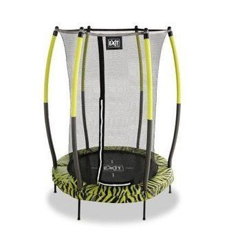 Батут дитячий EXIT Tiggy 140 см зелений з внутрішньої сіткою 236-3056 фото