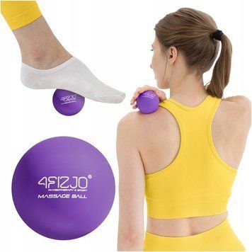 Масажний м'яч 4FIZJO Lacrosse Ball 6.25 см Purple (P-5907739314307) P-5907739314307 фото