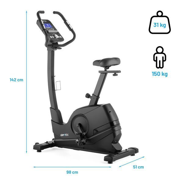 Велотренажер Gymtek XB5000 електромагнітний 55115-1664 фото