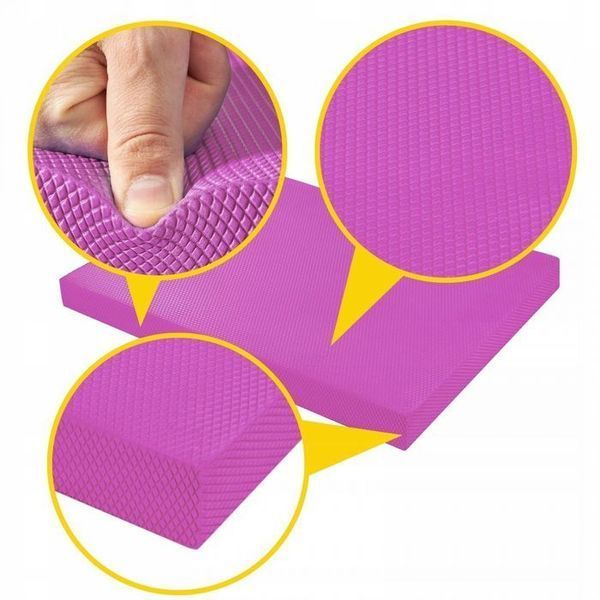 Балансувальна подушка 4FIZJO Balance Pad 49 x 38.5 x 5.8 см Pink (P-5907739318640) 148063-2692 фото