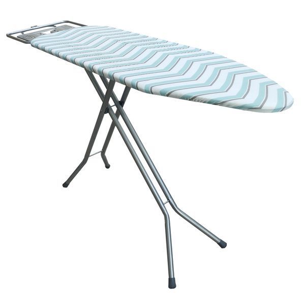 Дошка для прасування Casa Si Elegance 125x41 Grey/Blue Zigzag (CS93589G) DAS303519 фото
