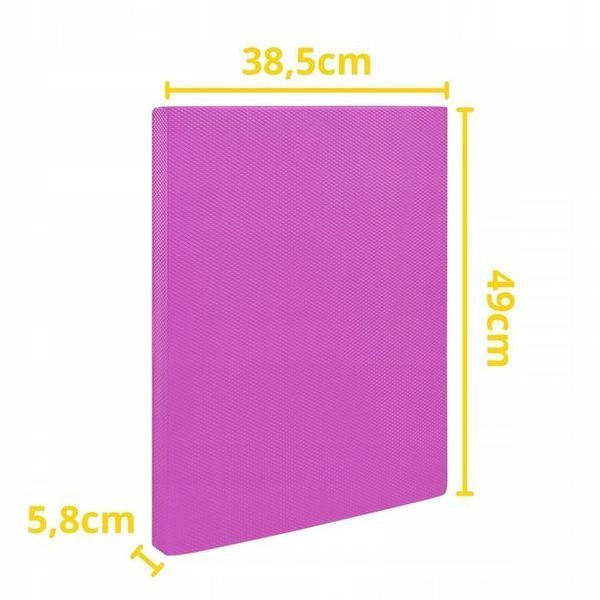 Балансувальна подушка 4FIZJO Balance Pad 49 x 38.5 x 5.8 см Pink (P-5907739318640) 148063-2692 фото