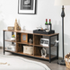 Тумба під ТВ Costway Ketrin в стилі Loft 5903332074450 фото 7