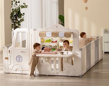 Дитячий манеж Terrio &ldquo;Retro L&rdquo; 180х200 см 104483-163765 фото
