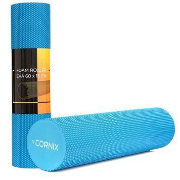 Масажний ролик Cornix EVA+ 60 x 15 см (валик, роллер) XR-0311 Blue 143225-2692 фото
