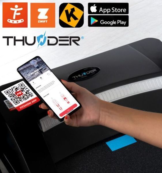 Бігова доріжка електрична THUNDER ICON-D-BLACK ICON-D-BLACK фото