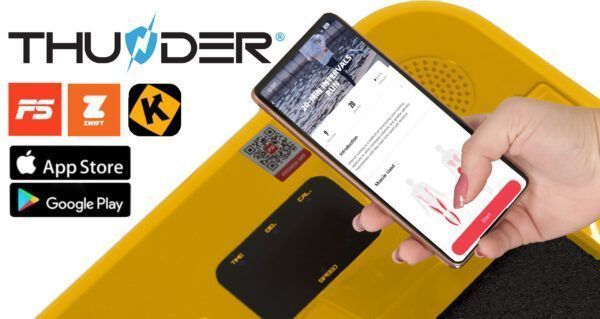 Електрична бігова доріжка Thunder Treadmil RACE-GOLD RACE-GOLD фото
