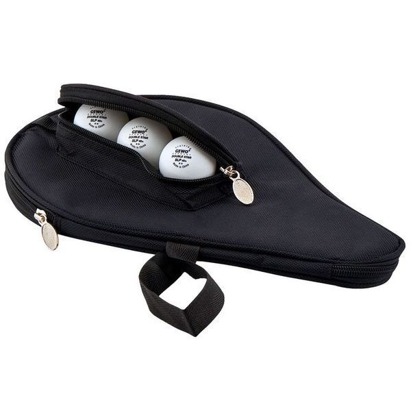 Чохол для ракетки Gewo Round Cover Master з відділенням для м&rsquo;ячів Black/Blue 931893 фото