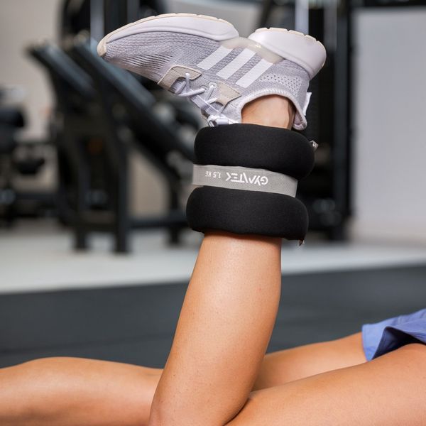 Обважнювачі Gymtek для рук і ніг 2 х 1,5кг чорний 5907766664543 фото