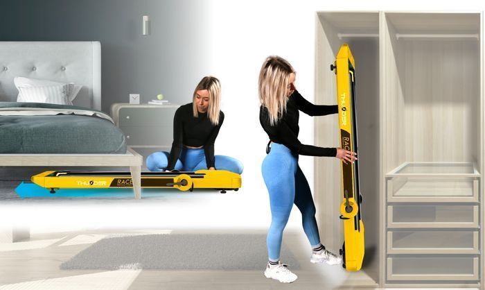 Електрична бігова доріжка Thunder Treadmil RACE-GOLD RACE-GOLD фото