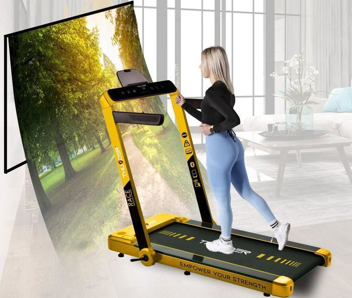 Електрична бігова доріжка Thunder Treadmil RACE-GOLD RACE-GOLD фото