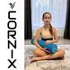Масажний ролик Cornix EVA+ 60 x 15 см (валик, роллер) XR-0311 Blue 143225-2692 фото 4