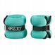 Обважнювачі-манжети для ніг та рук 4FIZJO 2 x 1.5 кг Black/Green (P-5907739311092) 147942-2692 фото 4