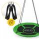 Гойдалка-гніздо кругла 4FIZJO L 100 см Black/Green (P-5907739314512) 145612-2692 фото 10