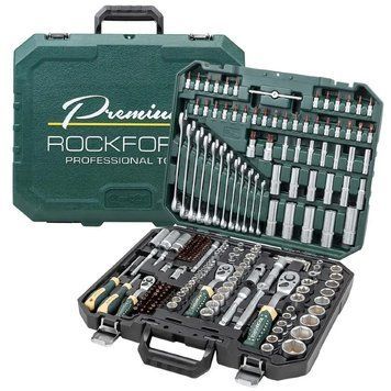 Набір інструментів 216 пр. 1/4", 3/8", 1/2" (6гр, 12гр) Rockforce RF-38841W Premium 64710 фото