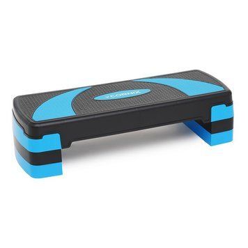Степ-платформа 3-ступінчаста Cornix 78 х 29 х 10-20 см XR-0186 Black/Blue XR-0186 фото