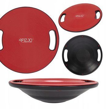 Балансувальна платформа 4FIZJO кругла, пластикова Red/Black (P-5905973400626) 146035-2692 фото