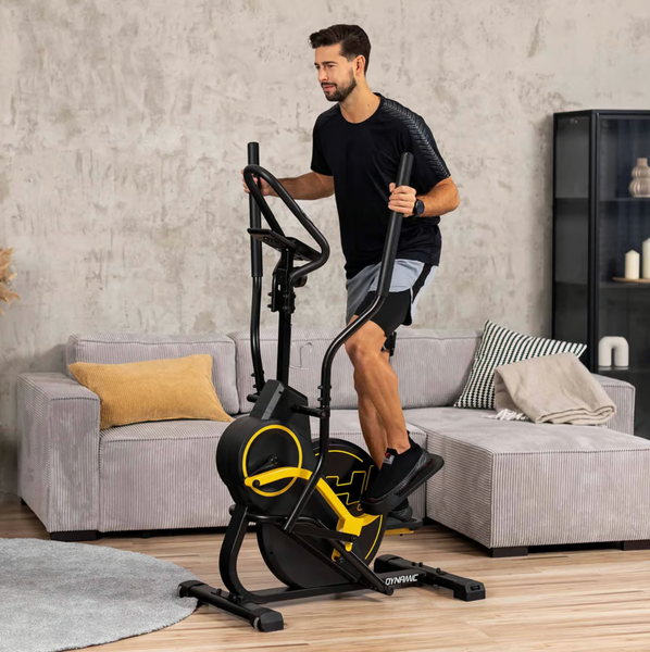 Орбітрек магнітний Hop-Sport HS-450B Dynamic чорно-жовтий 5902308228795 фото