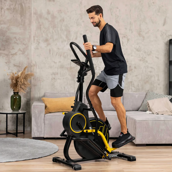 Орбітрек магнітний Hop-Sport HS-450B Dynamic чорно-жовтий 5902308228795 фото