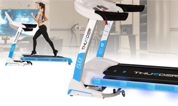 Бігова доріжка електрична THUNDER FLEX-S-WHITE FLEX-S-WHITE фото