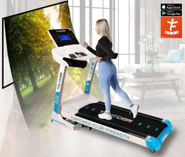 Бігова доріжка електрична THUNDER FLEX-S-WHITE FLEX-S-WHITE фото