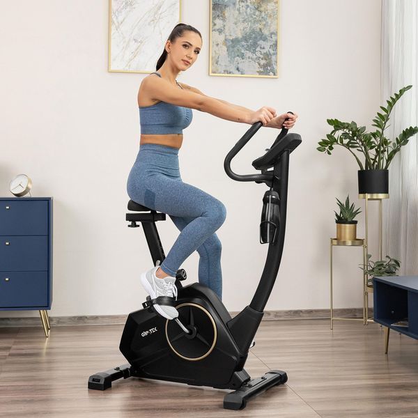 Велотренажер Gymtek XB4000 електромагнітний золотий 19086-1664 фото