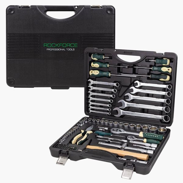 Набір інструментів 110 пр.1/4"&1/2"(6-гран)(5-32 мм) ROCKFORCE RF-41101-5 153775-2977482 фото