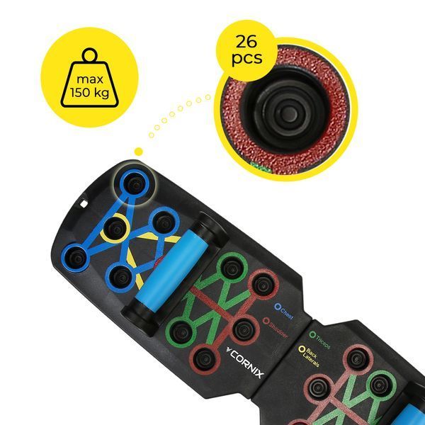 Упори для віджимань Cornix Push-Up Board XR-0453 зі змінним хватом XR-0453 фото
