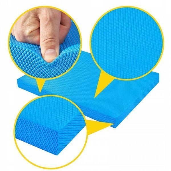 Балансувальна подушка 4FIZJO Balance Pad 49 x 38.5 x 5.8 см Sky Blue (P-5907739318664) 148065-2692 фото