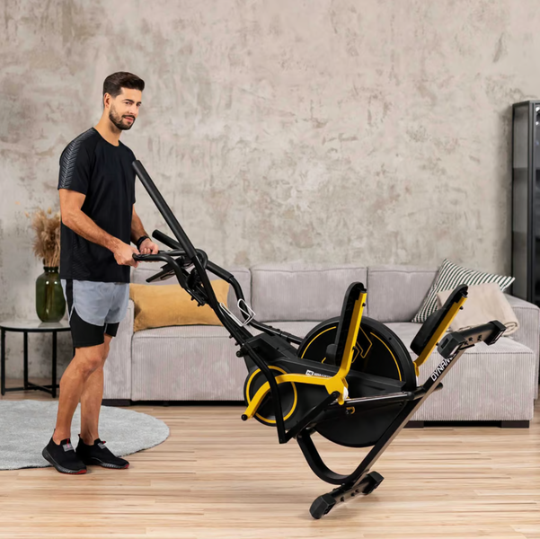 Орбітрек магнітний Hop-Sport HS-450B Dynamic чорно-жовтий 5902308228795 фото