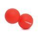 Масажний м'яч Cornix Lacrosse DuoBall 6.3 x 12.6 см XR-0112 Red 18924-2692 фото 3