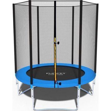 Батут FF 6ft (183cm) blue з зовнішньою сіткою 2940-1664 фото