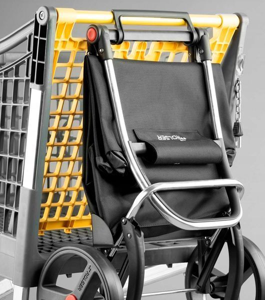 Сумка-візок Rolser Eco Pep 2 LRSG &ndash; легка, екологічна, з міцною алюмінієвою рамою та знімною сумкою 931971 фото