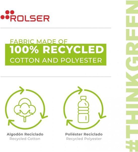 Сумка-візок Rolser Eco Pep 2 LRSG &ndash; легка, екологічна, з міцною алюмінієвою рамою та знімною сумкою 931971 фото