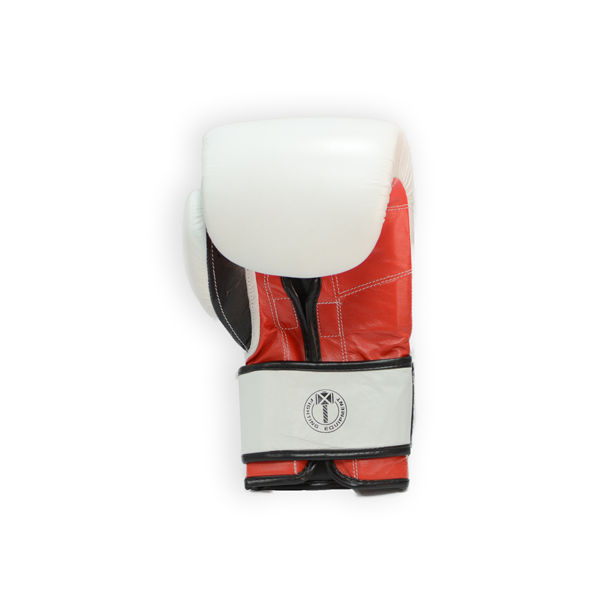 Рукавички боксерські THOR RING STAR 12oz / PU / біло-червоно-чорні 3456-1888 фото