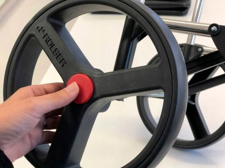 Сумка-візок Rolser Eco Pep 2 LRSG &ndash; легка, екологічна, з міцною алюмінієвою рамою та знімною сумкою 931971 фото