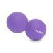 Масажний м'яч Cornix Lacrosse DuoBall 6.3 x 12.6 см XR-0114 Purple 18926-2692 фото 2