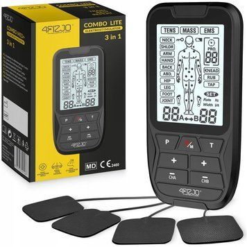 Апарат для електростимуляції м'язів 4FIZJO Combo LITE 3 в 1 (P-5905973401487) P-5905973401487 фото