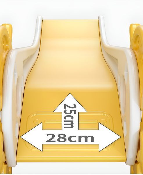 Дитяча гірка Terrio &ldquo;Ducky&rdquo; Жовто-сіра 115 см TG-113Y фото