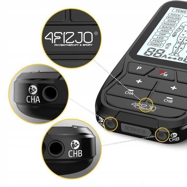 Апарат для електростимуляції м'язів 4FIZJO Combo LITE 3 в 1 (P-5905973401487) P-5905973401487 фото